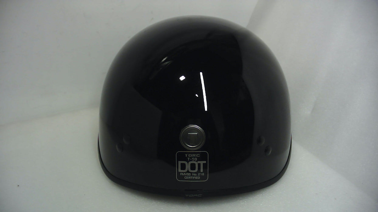 Torc T-59 Helmet Gloss Black Large - Open Box (Without Box)