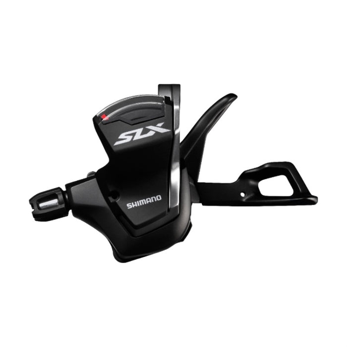 SHIMANO SHIFT LEVER, SL-M7000-L, SLX, LEFT: 2/3-SPD, W/ OPTICAL GEAR DISPLAY, W/BASE CAP, BLACK