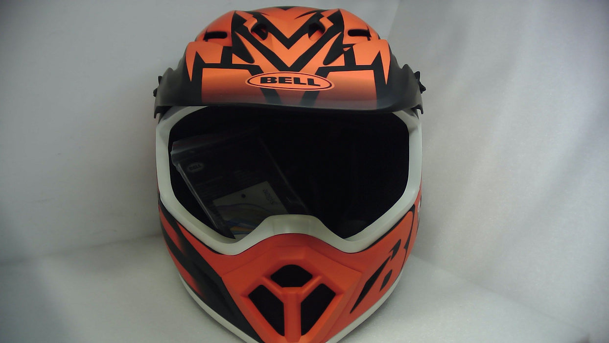 Bell Moto MX-9 MIPS Disrupt Matte Black/Orange X-Large - Open Box  - (Without Original Box)