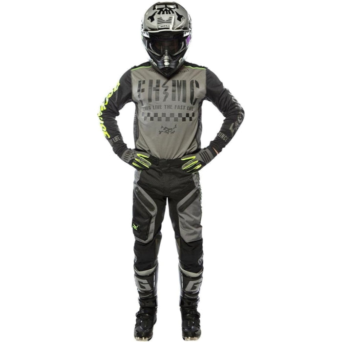 Fasthouse Off-Road Grindhouse Charge Jersey Gray Small