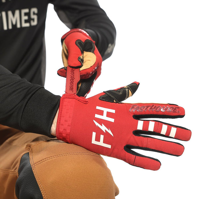 Fasthouse Speed Style Camino Glove Lava Falls  Medium