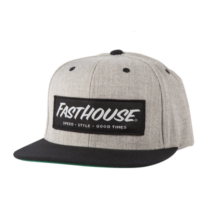 Fasthouse Speed Style Hat Gray/Black