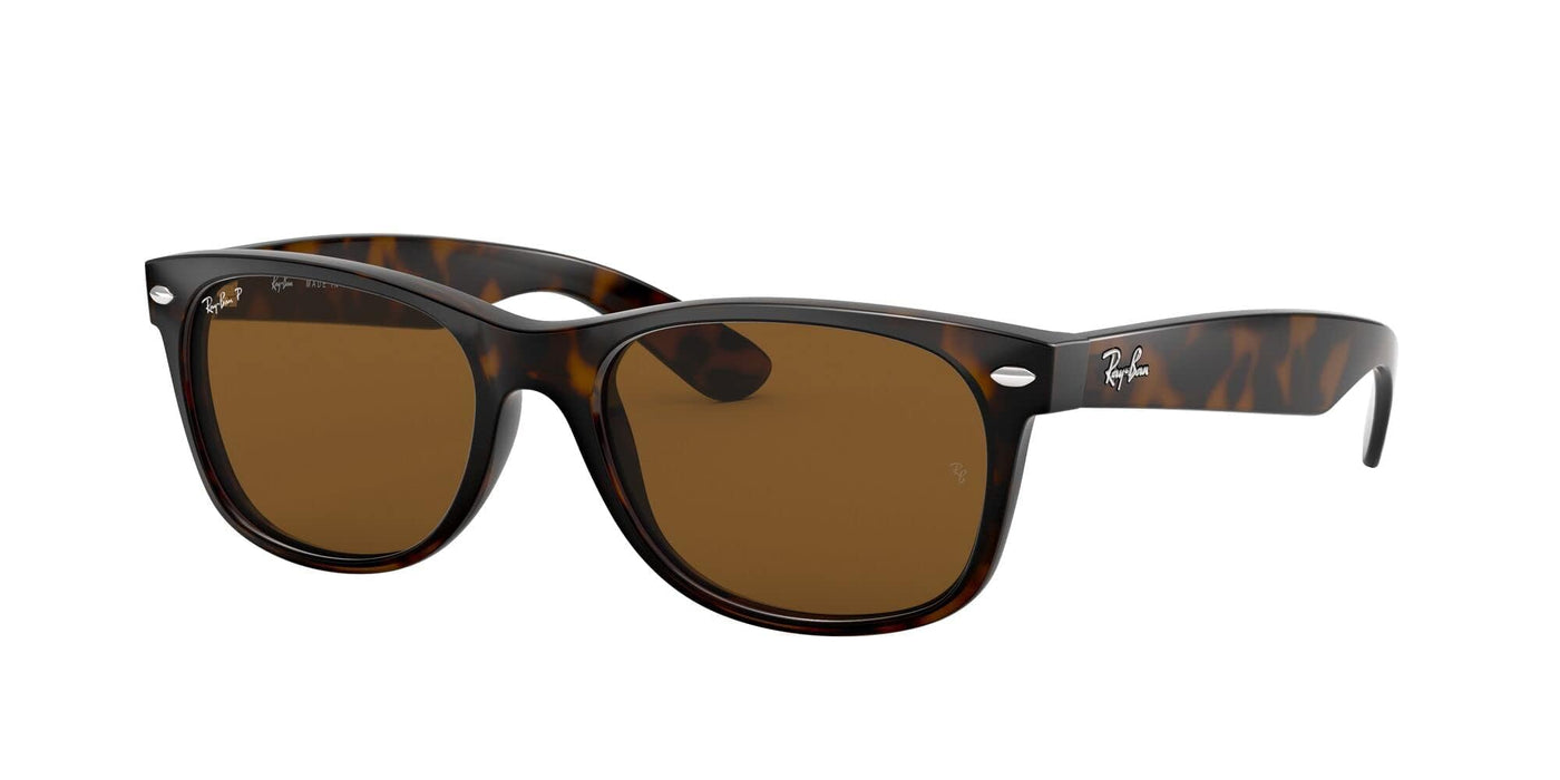 Rayban New Wayfarer Tortoise/B-15 Brown 55