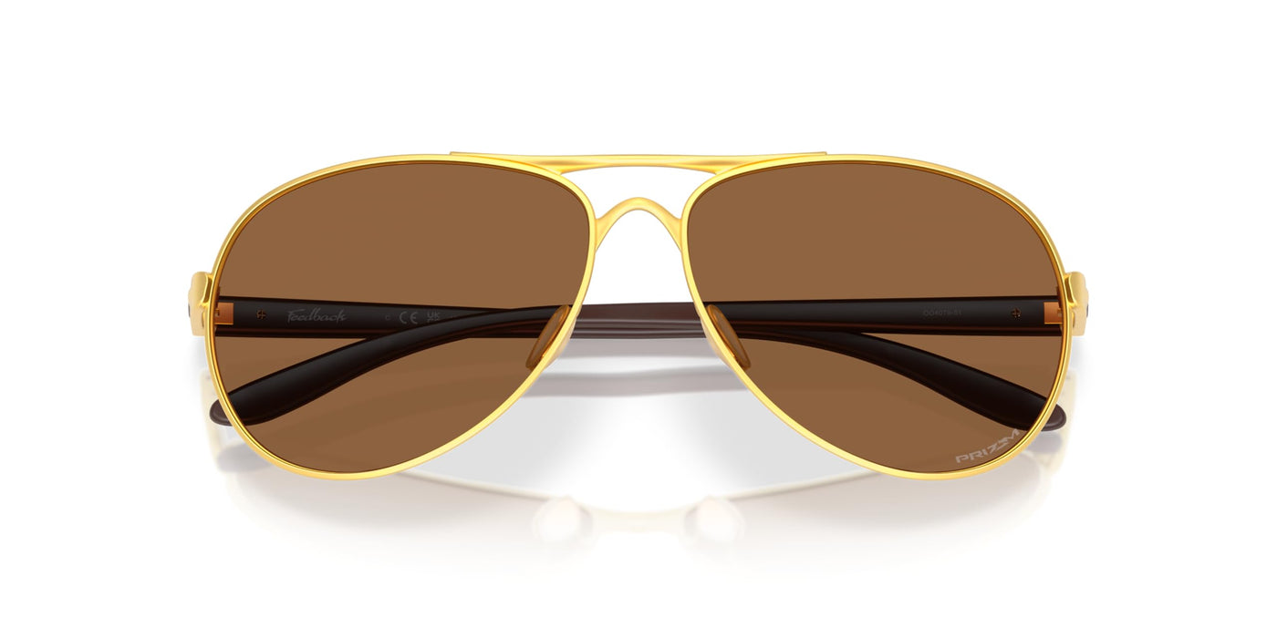 Oakley Feedback Satin Gold-Grenache/PRIZM Bronze