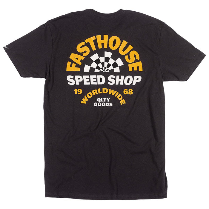 Fasthouse Deco SS Tee Black Medium