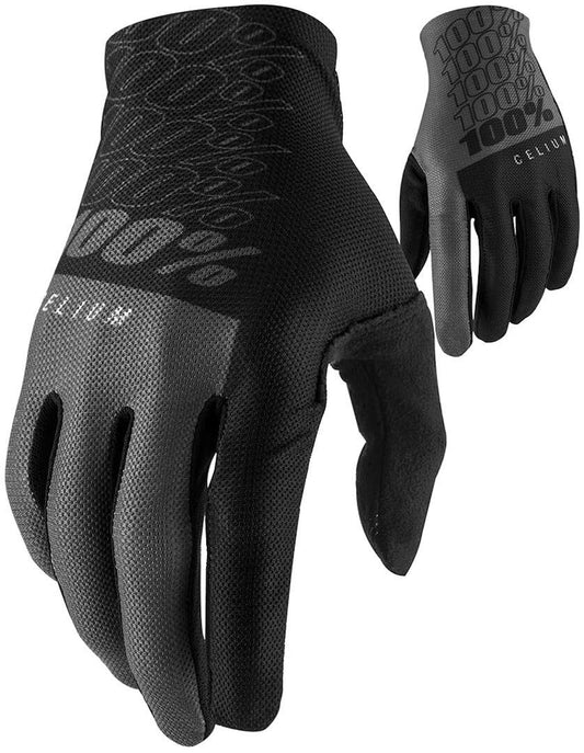 Ride 100 CELIUM Gloves Black/Grey - S