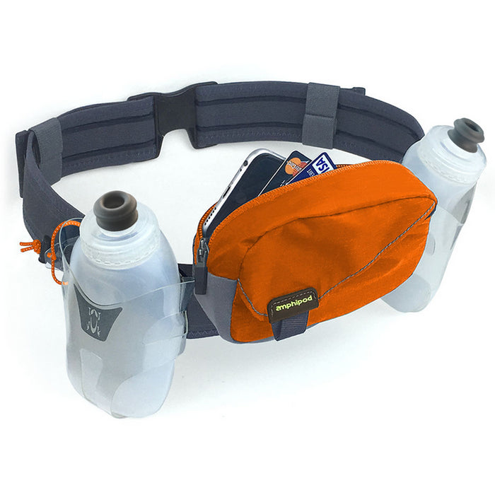 Amphipod Profile-Lite Breeze 2 Bottle Belt Orange 21 oz