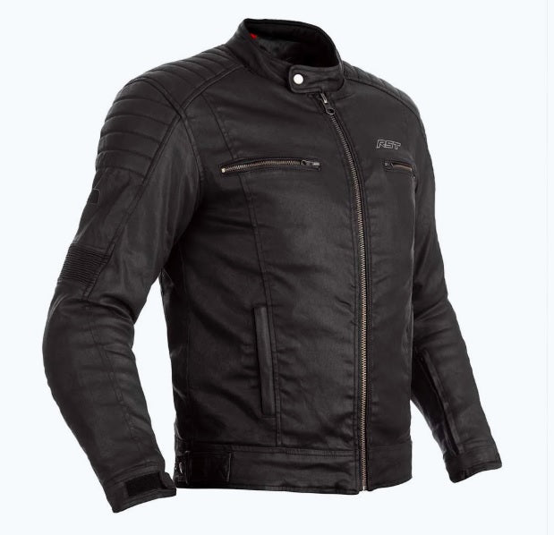 RST Brixton D3o Textile Motorcycle Jacket – Protective CE Armour, Street Style