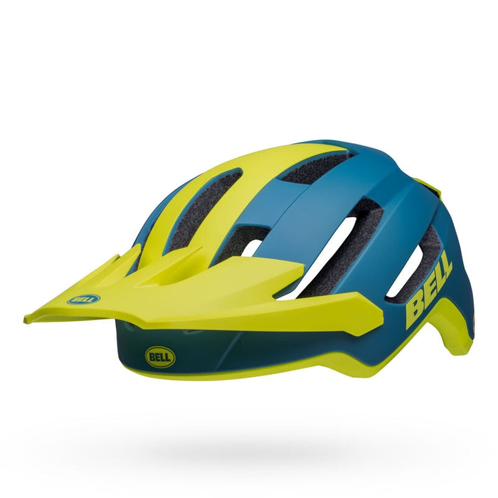 Bell Bike 4Forty Air MIPS Bicycle Helmets Matte Blue/Hi-Viz Large