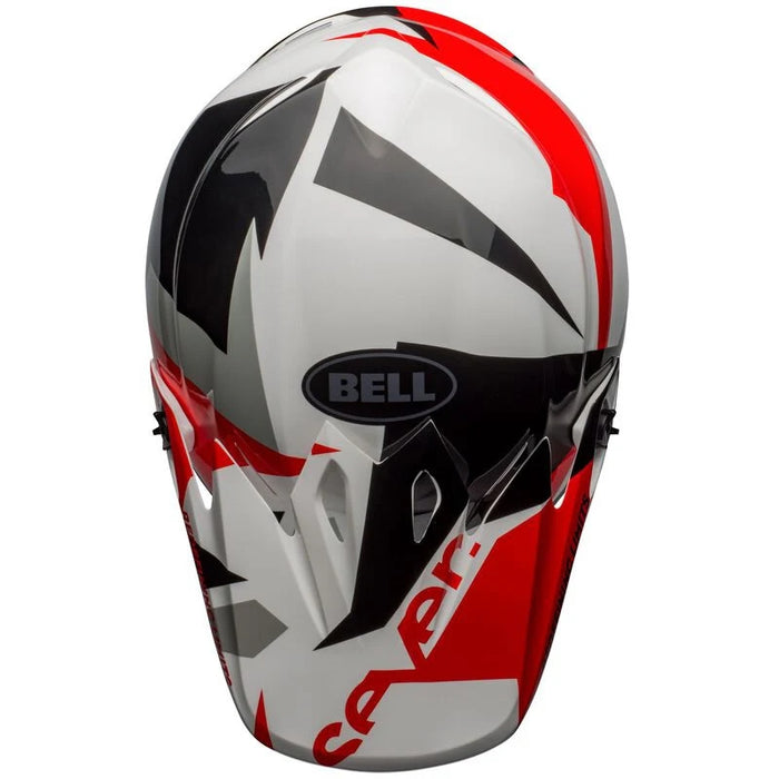 Bell Moto MX-9 MIPS Rd/Wh 2X-Large