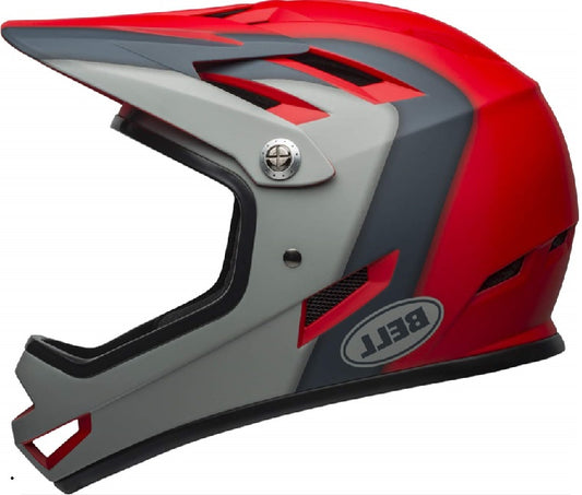 Bell Bike Sanction Helmet Presence Matte Crimson/Slate/Gray Medium (Without Original Box)