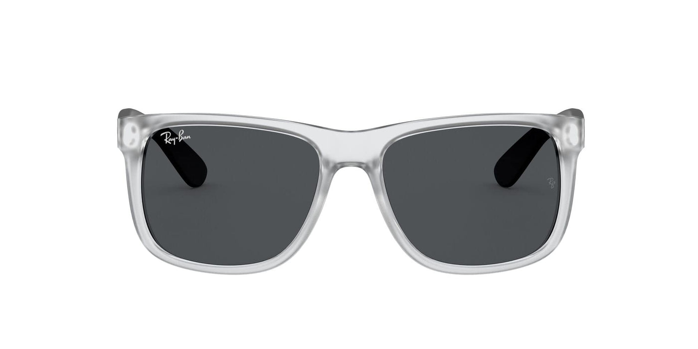 Rayban Justin Rubber Transparent/Dark Grey