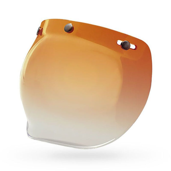 Bell Moto 3-Snap Bubble Shield Amber Gradient