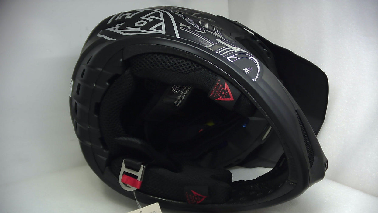 Troy Lee Designs Se4 Polyacrylite Helmet Skooly Black Large (Without Original Box)