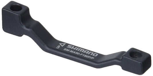 SHIMANO MOUNT ADAPTER FOR DISC BRAKE CALIPER, SM-MA90-F180P/P, Post Mount to Post Mount, 140mm to 160mm, or 160mm to 180mm