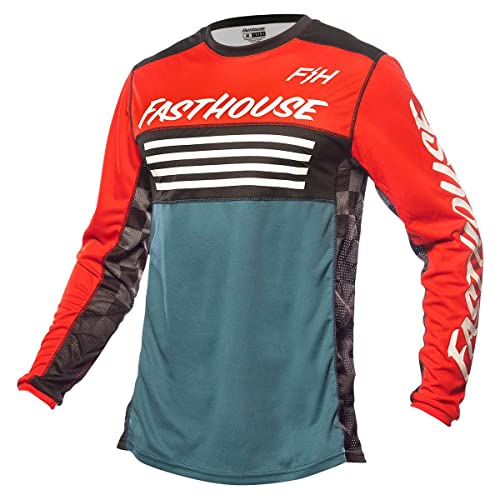Fasthouse Grindhouse Omega Jersey Red/White/Blue 2X-Large