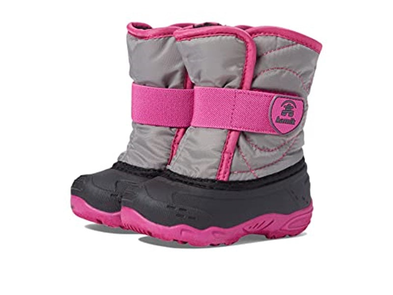 Kamik Snowbug5 Gray/Pink 7 (Without Original Box)