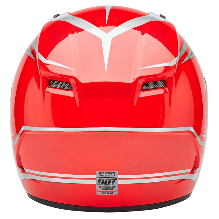 Bell Moto Qualifier Charcoal/Candy Red Conduit Medium