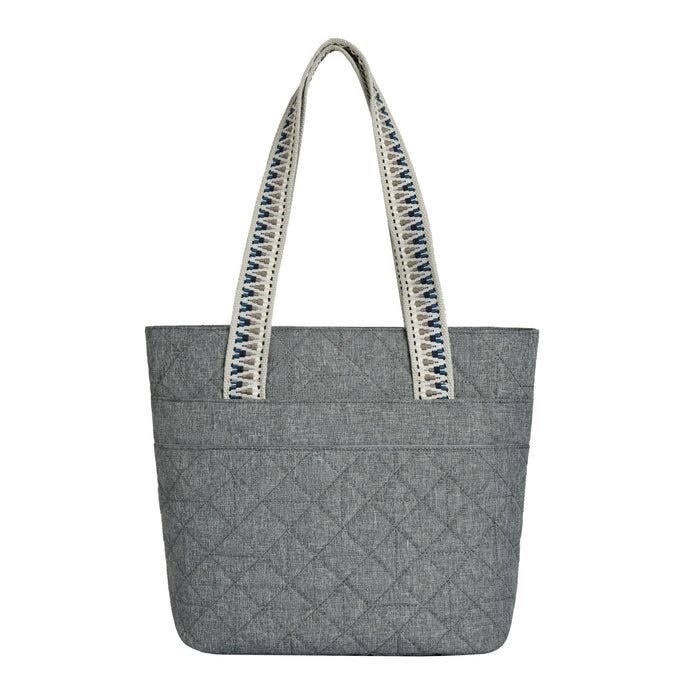 Travelon ATBohoToteGHT Gray Heather