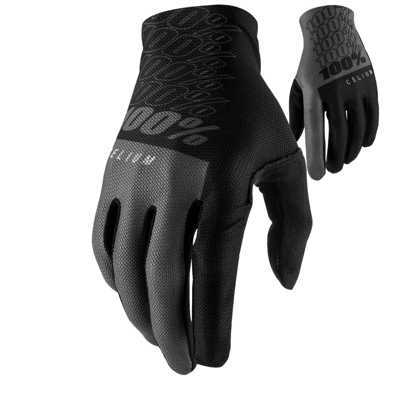 Ride 100 CELIUM Gloves Black/Grey - 2XL
