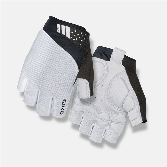 Giro Monaco II Gel Bicycle Gloves White Small