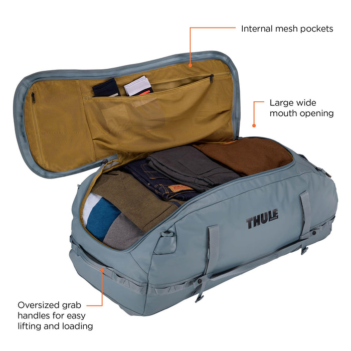 Thule Thule Chasm 130L Duffel Bag Pond Gray