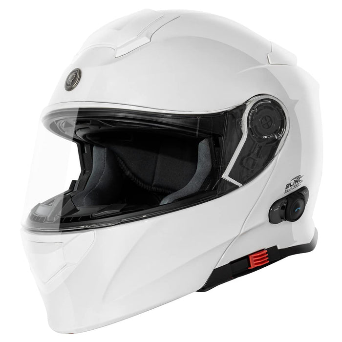 Torc T-28B Bluetooth Helmet Gloss White