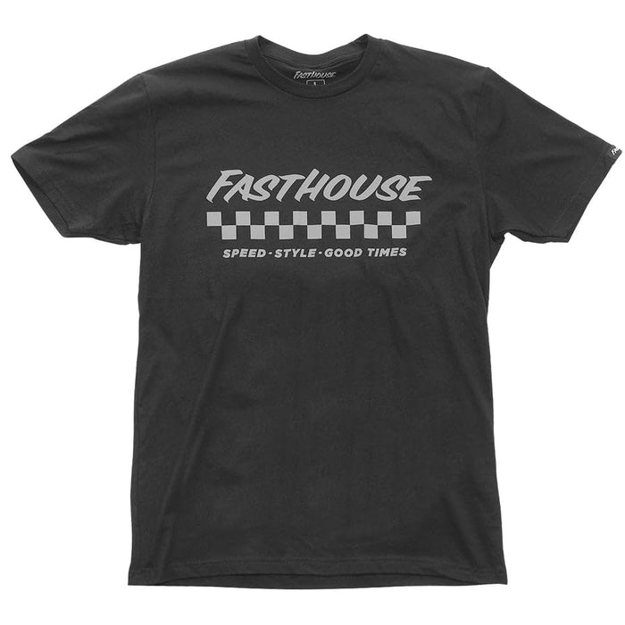 Fasthouse Apex SS Tee Graphite Black Medium