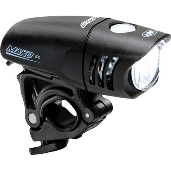 NiteRider Mako Rechargeable Bicycle Headlight for Road and Trail Riding Bicycle Lights
