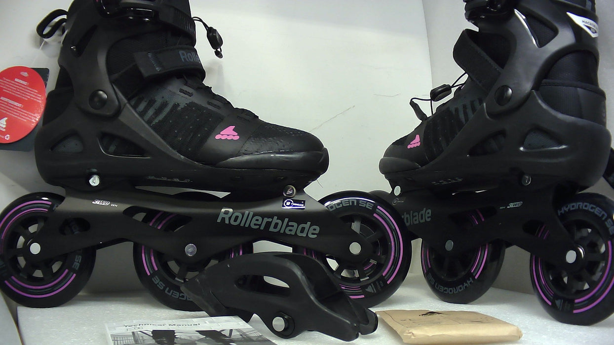 Rollerblade Macroblade 110 3d Womens Black/Orchid 8.5 (Without Original Box)