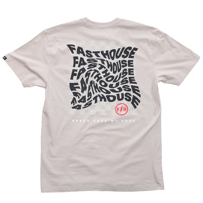 Fasthouse Stray SS Tee Light Gray 2X-Large