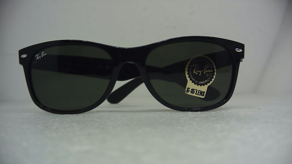 Rayban New Wayfarer Black/G-15 Green 55 - Open box (Without Box)