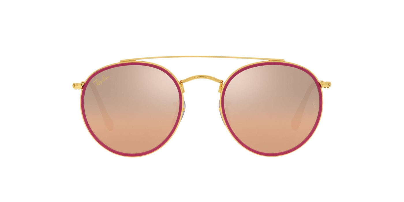 Rayban Rb3647N Legend Gold/Pink Mirror Gradient Grey