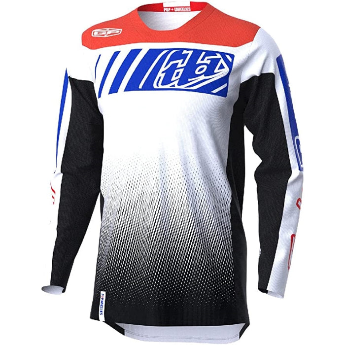 Troy Lee Designs Gp Jersey Icon Black/Blue Large