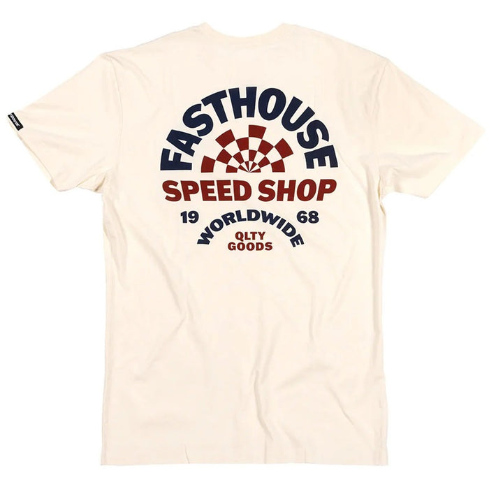 Fasthouse Deco SS Tee Natural 3X-Large