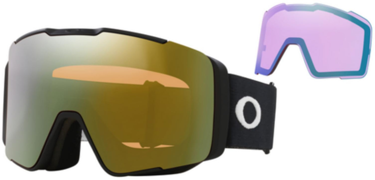 Oakley Line Miner Pro L Matte Black/Prizm Sage Gold & Prizm Iced Irid