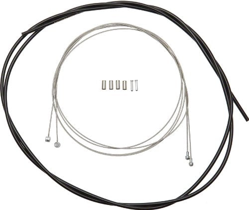 SHIMANO MTB STEEL BRAKE CABLE SET- BLACK