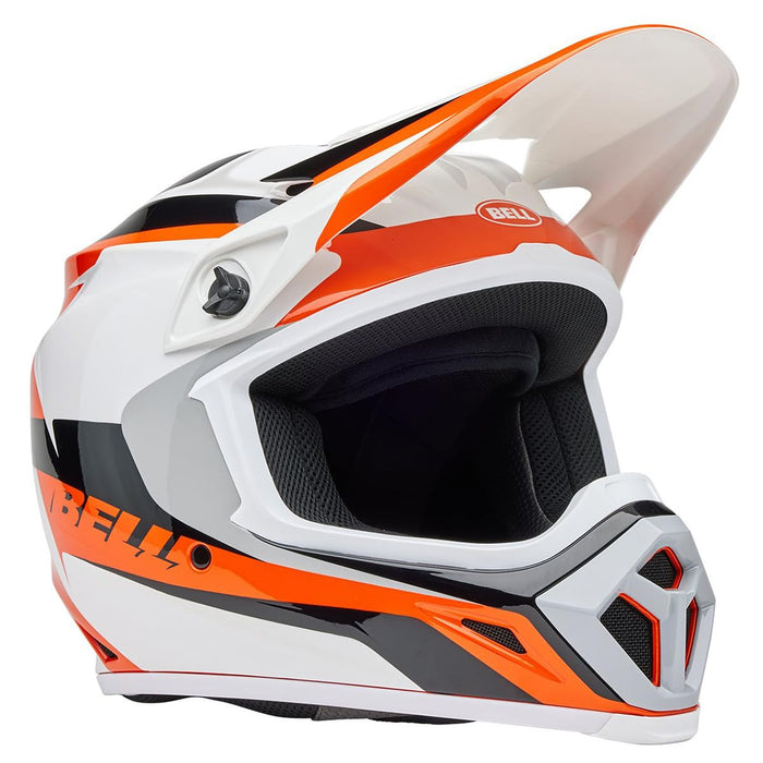 Bell Moto MX-9 MIPS Orange/White Rift X-Large