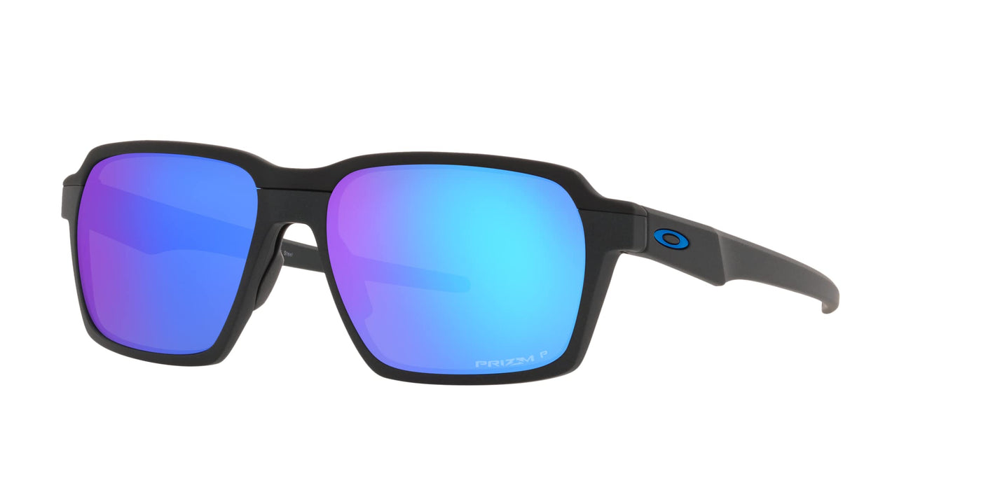 Oakley Parlay Steel/Prizm Sapphire Polarized