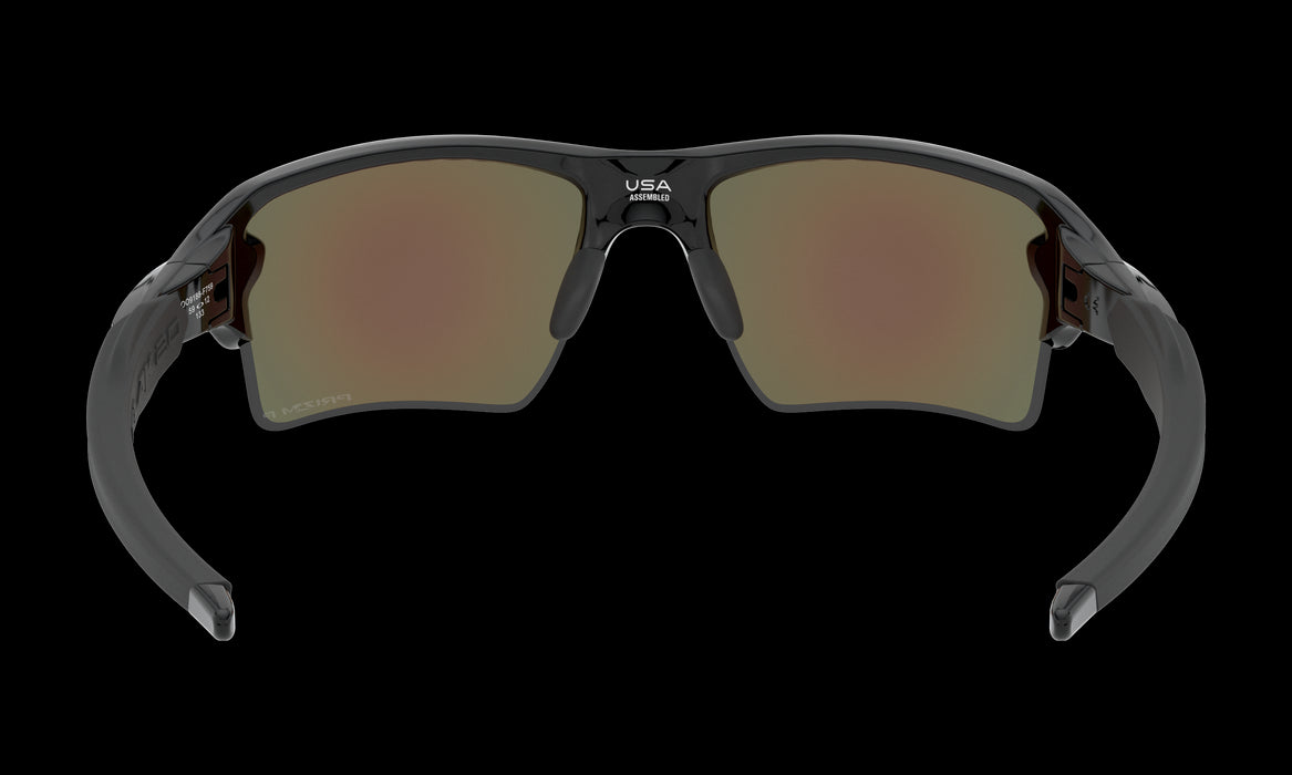 Oakley Flak 2.0 Xl Polished Black W/ Prizm Sapphire Polarized