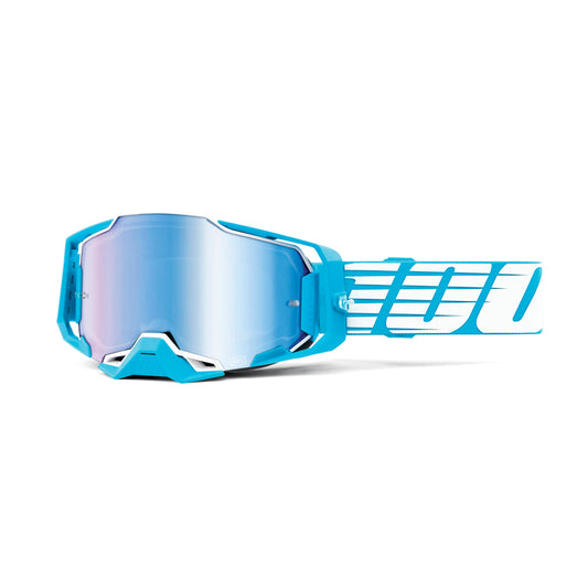 Ride 100 ARMEGA Goggle 2022 Oversized Sky - Mirror Blue Lens