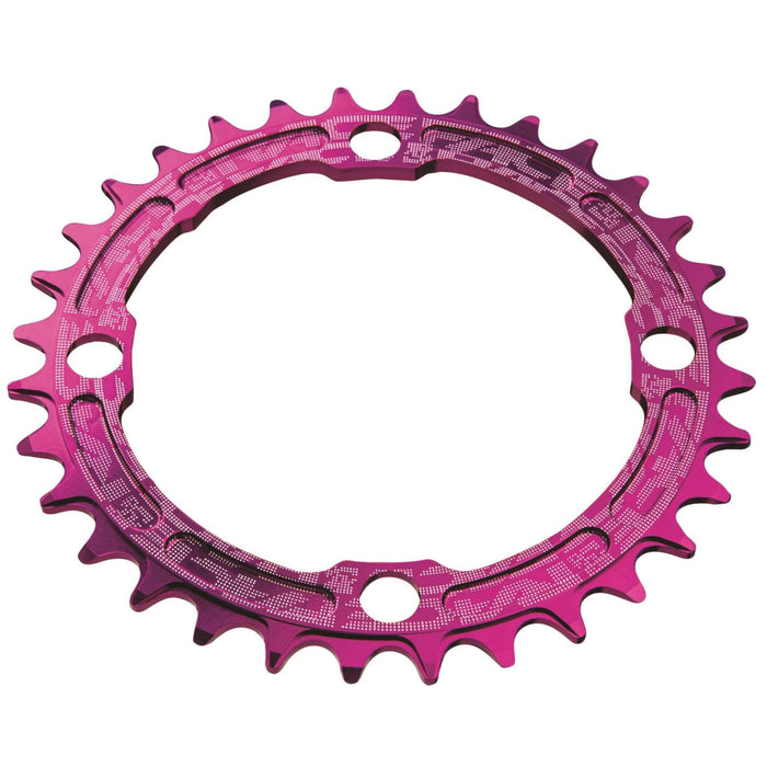 Race Face Chainring Narrow Wide 104X34 Pur 10-12S