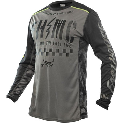 Fasthouse Off-Road Grindhouse Charge Jersey Gray Small