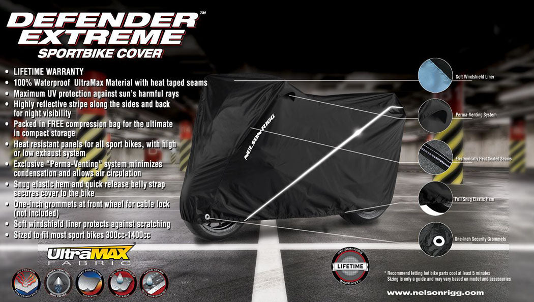 NELSON-RIGG Defender Extreme Motorcycle Storage Covers