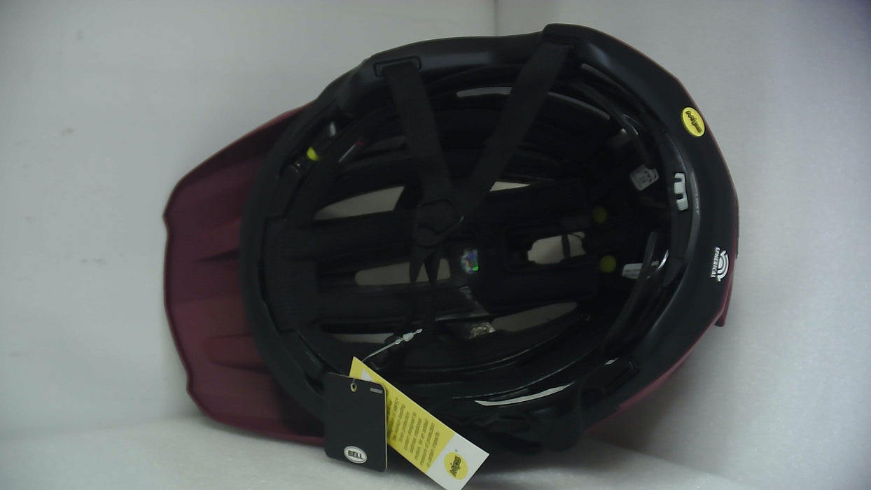 Bell Bike Super Air Spherical Bicycle Helmets Fasthouse Matte Red/Black Medium (Without Original Box)