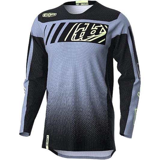 Troy Lee Designs Gp Jersey Icon Black/Gray Large