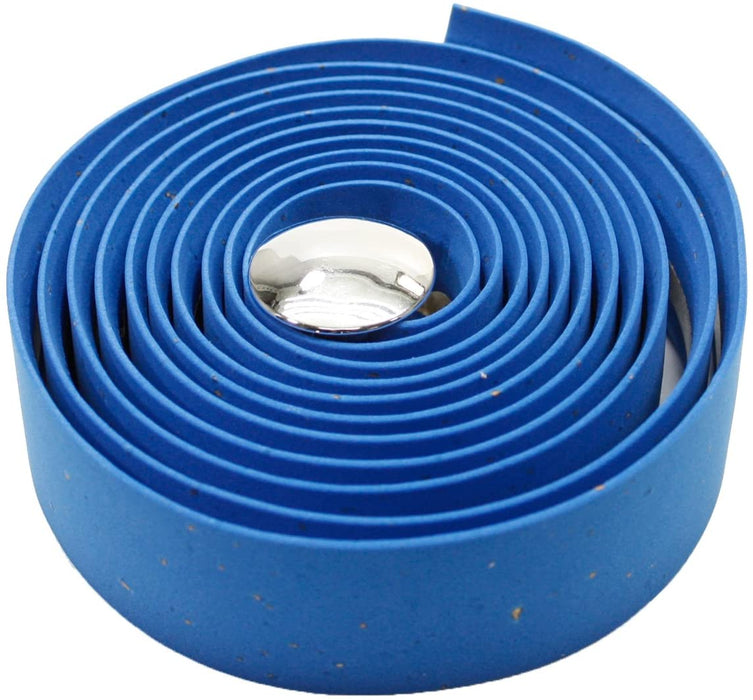 Serfas Cork Road Bar Tape w/Adhesive Blue 2100mm