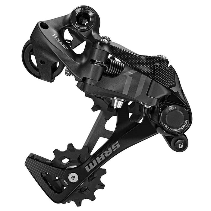 SRAM, X01, Rear derailleur, 11sp., Type 2.1, Medium cage, Black