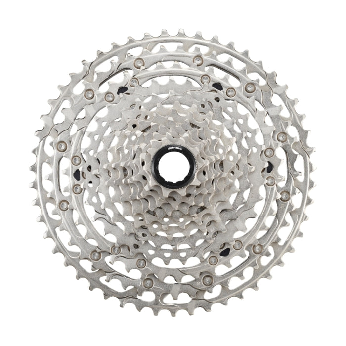 SHIMANO CASSETTE SPROCKET, CS-M6100, 10-51T, DEORE, 12-SPEED (HYPERGLIDE+), 10-12-14-16-18-21-24-28-33-39-45-51T