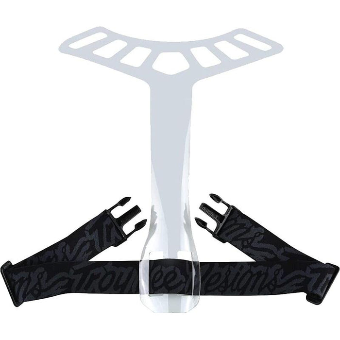 Troy Lee Designs Rockfight Replacement Back T-Strap Black X-Small/Small (Without Original Box)